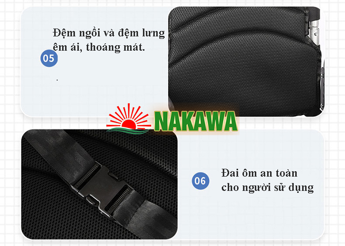 Xe Lăn Điện Đa Năng Nakawa NK-L03 4